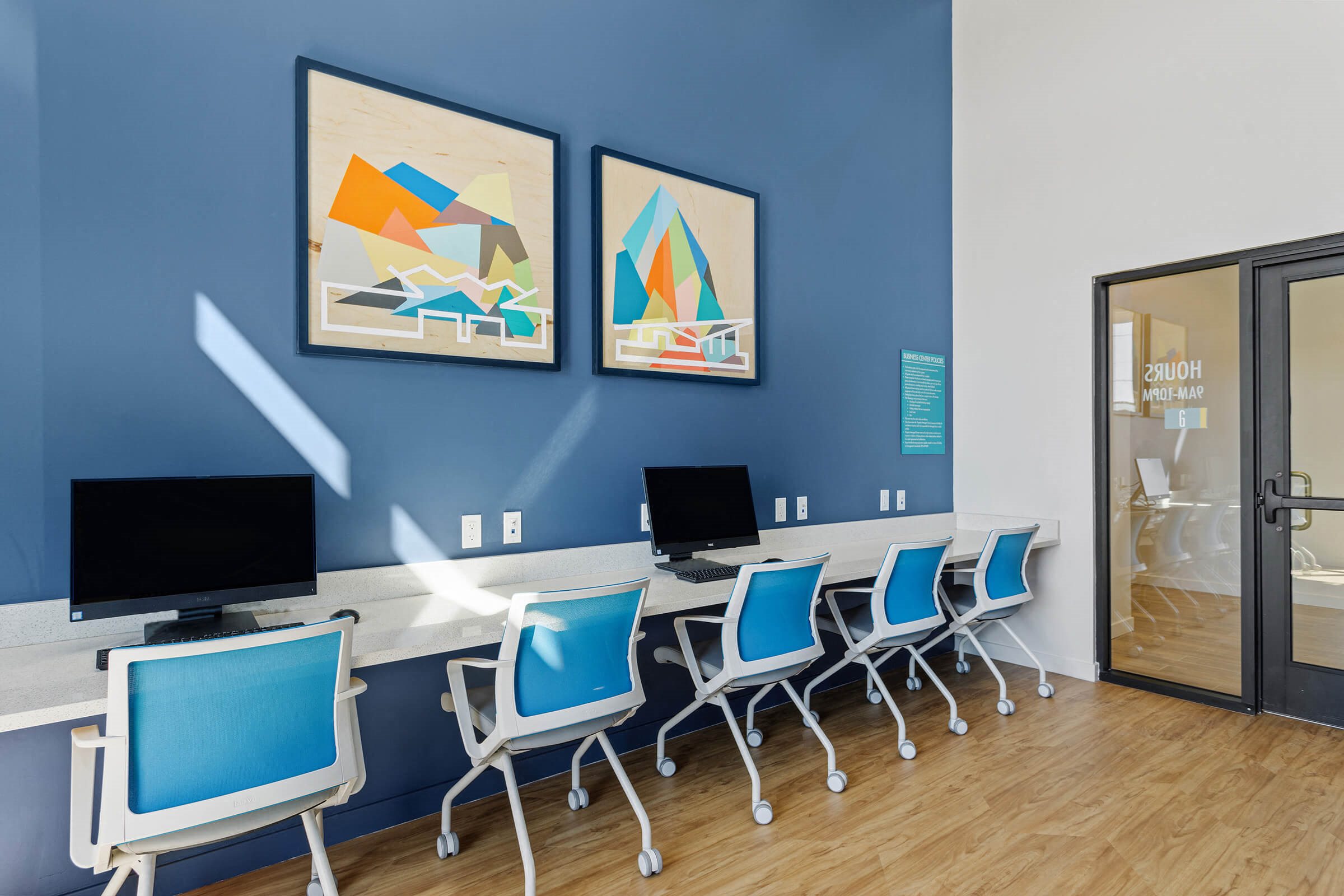 Business Center at GEO Apartment in Fremont CA